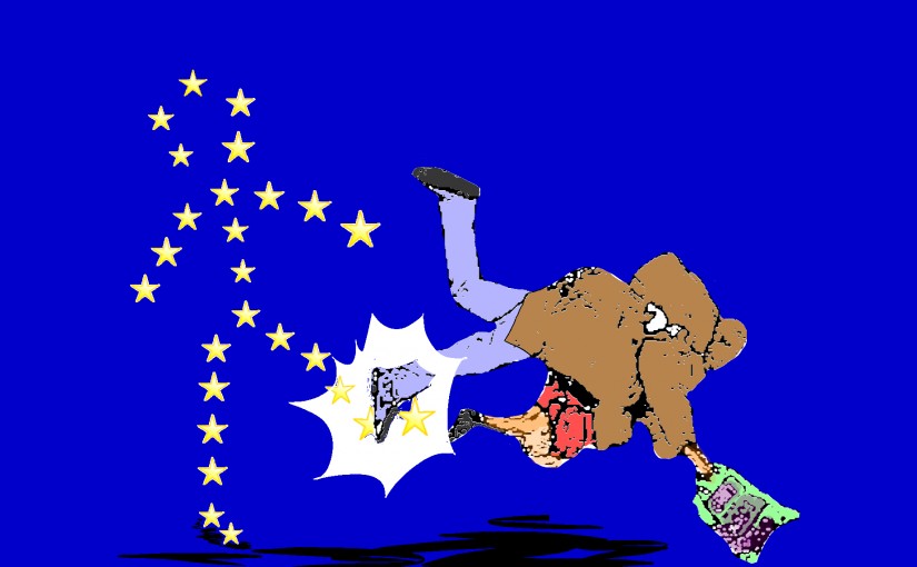 la Europa de la zancadilla