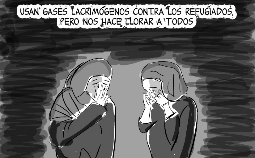 gases lacrimógenos