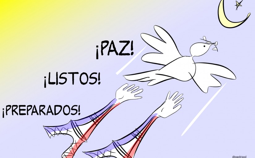 ¡preparados! ¡listos! ¡PAZ!