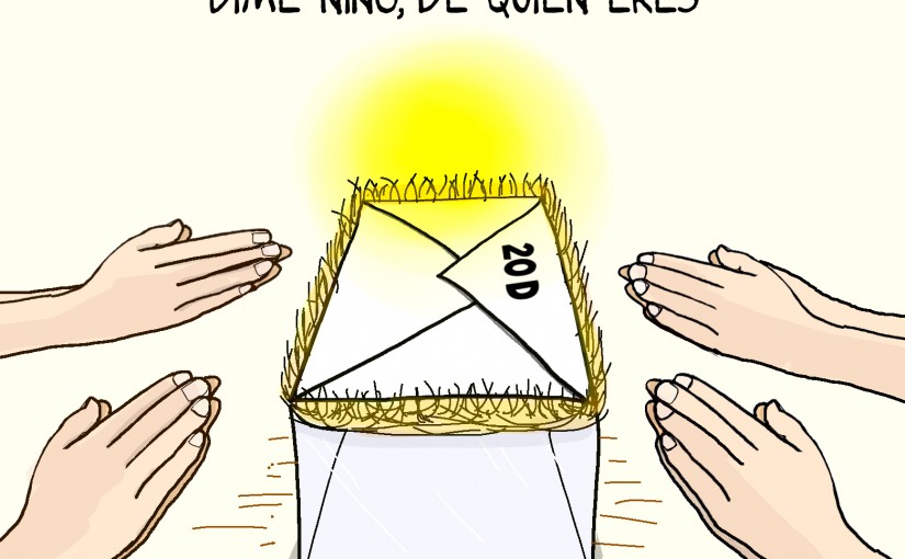 de quién eres, voto vestidito de blanco?