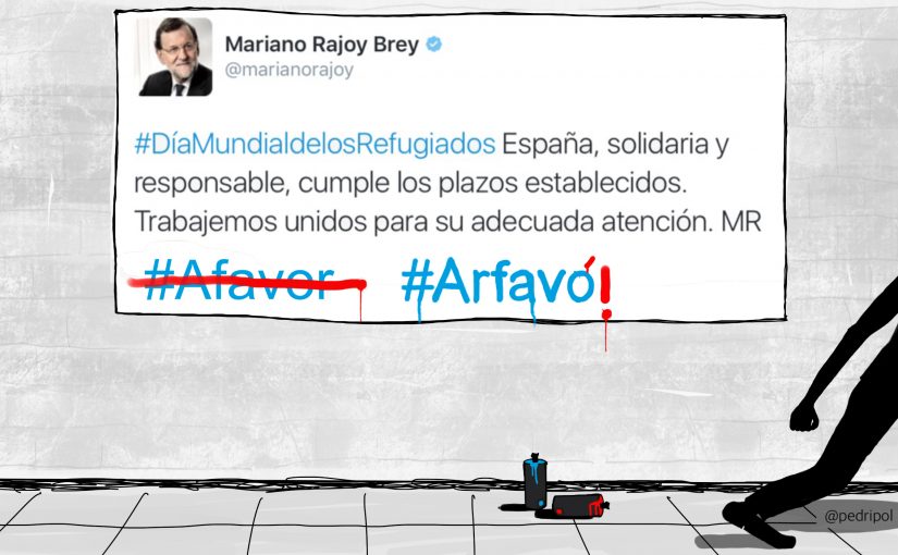 día mundial del refugiado… y la desfachatez