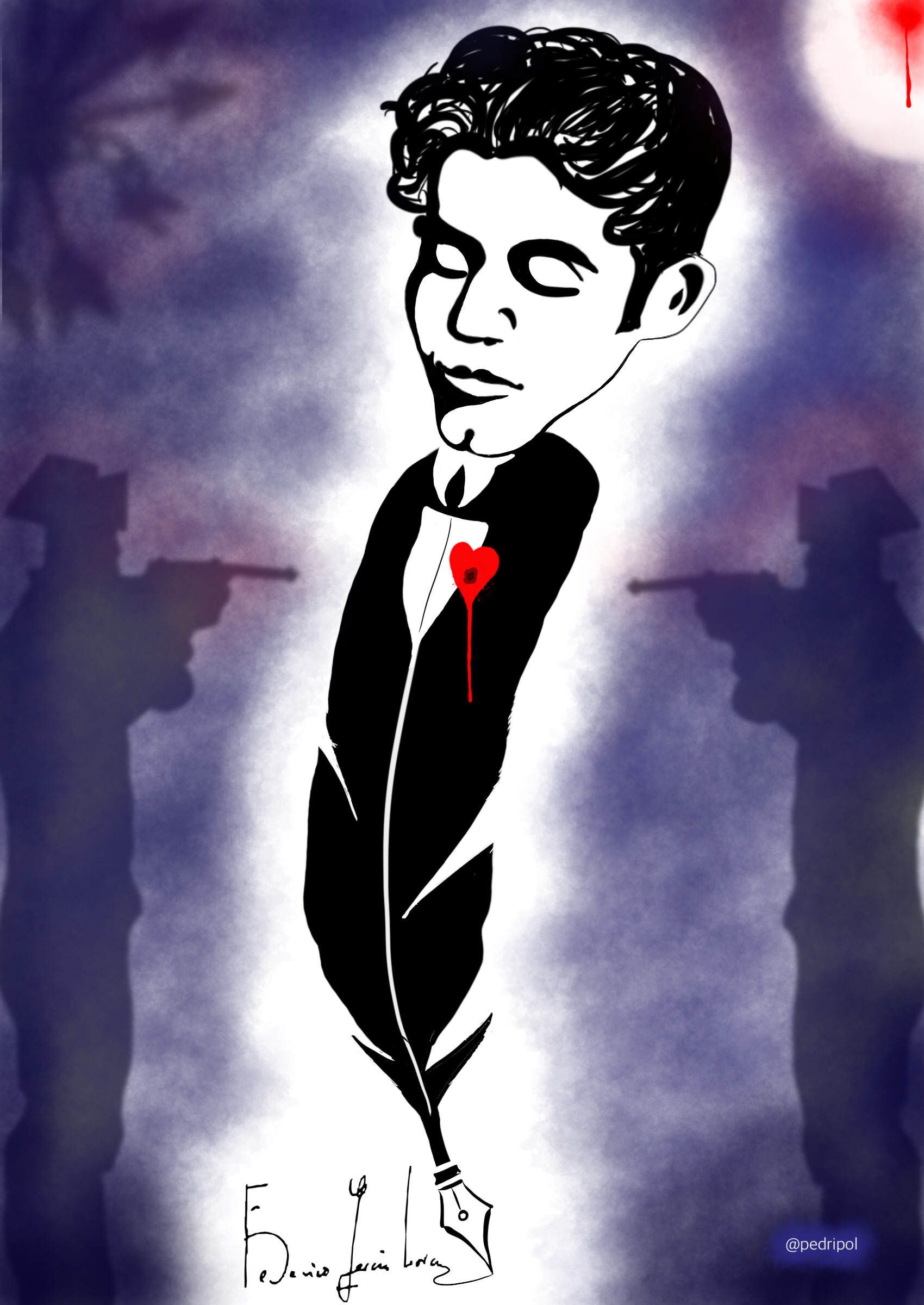 Lorca: asesinado el 18/8/1936. 38 años 