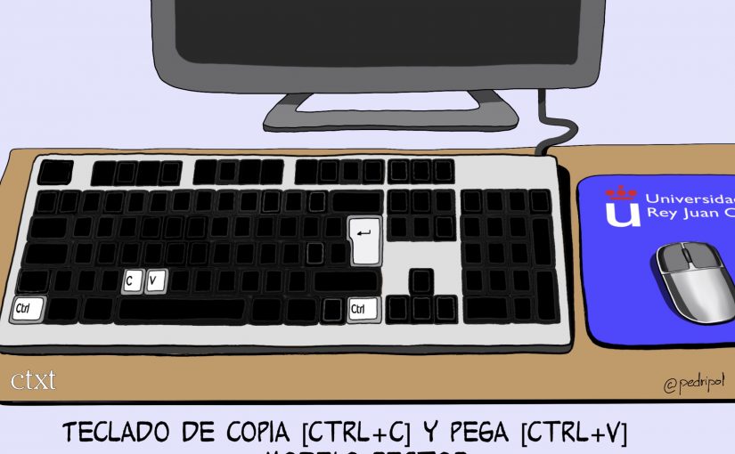 Teclado especial rector
