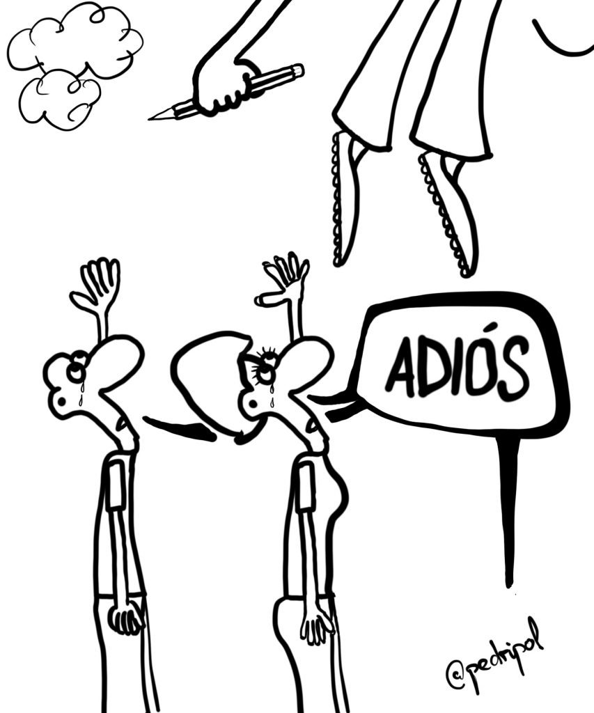 Adiós, Forges