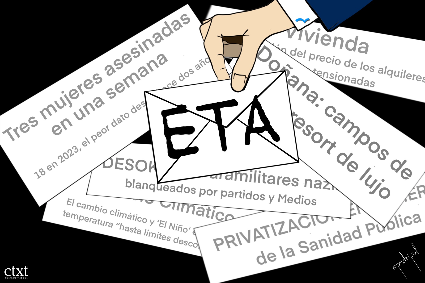 La campaña del PP es una papelETA