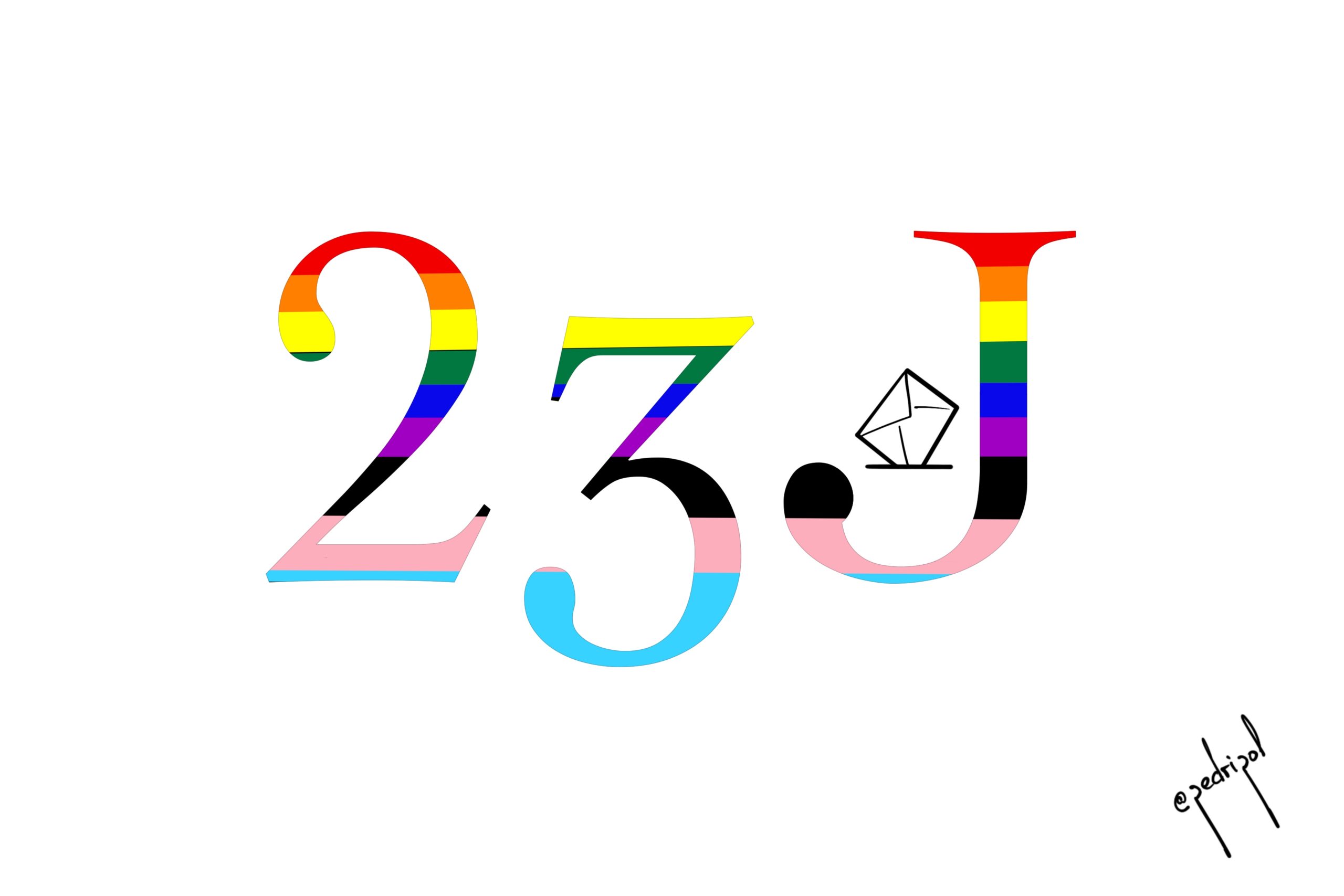 Votar por la felicidad, la diversidad, los Derechos