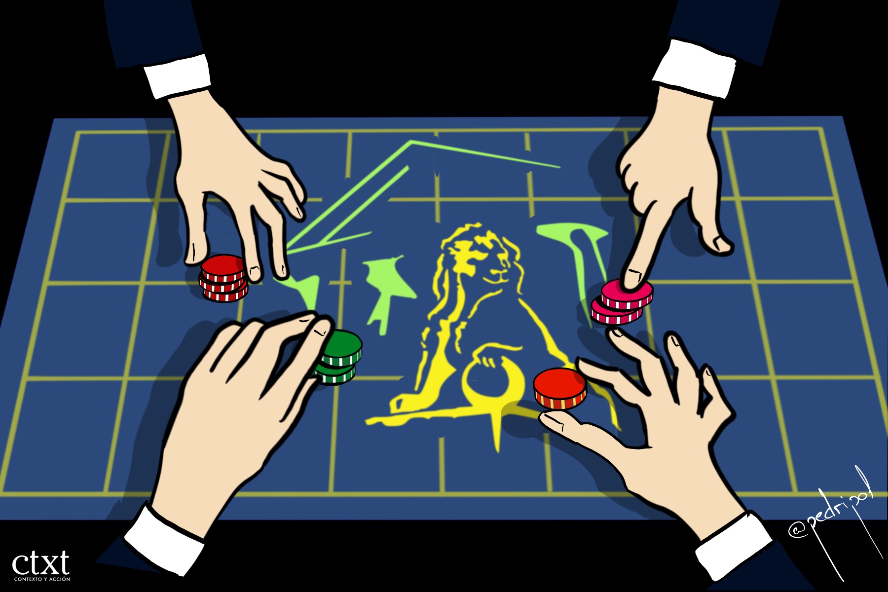 La mesa del Congreso