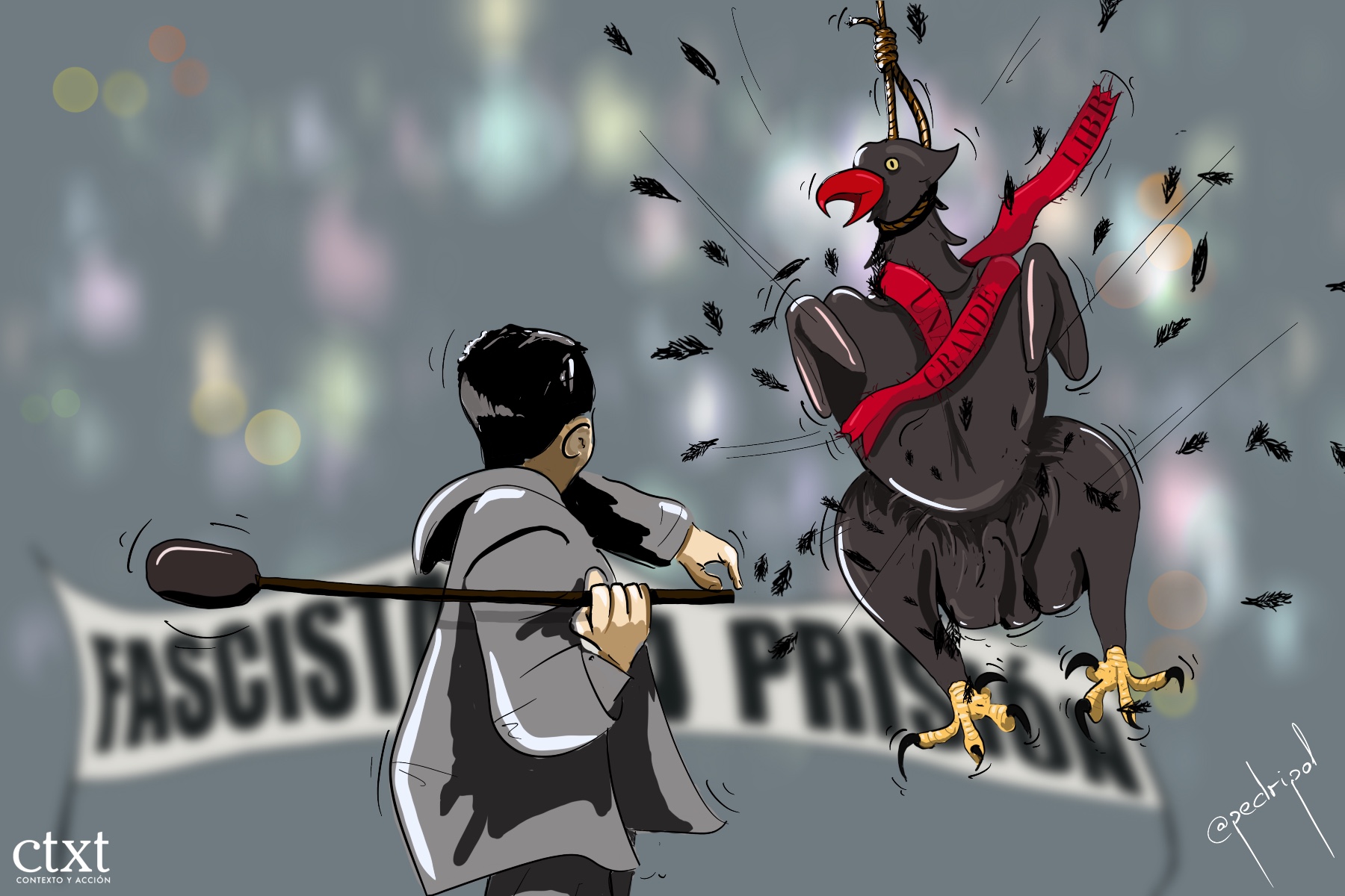 Piñata antifascista