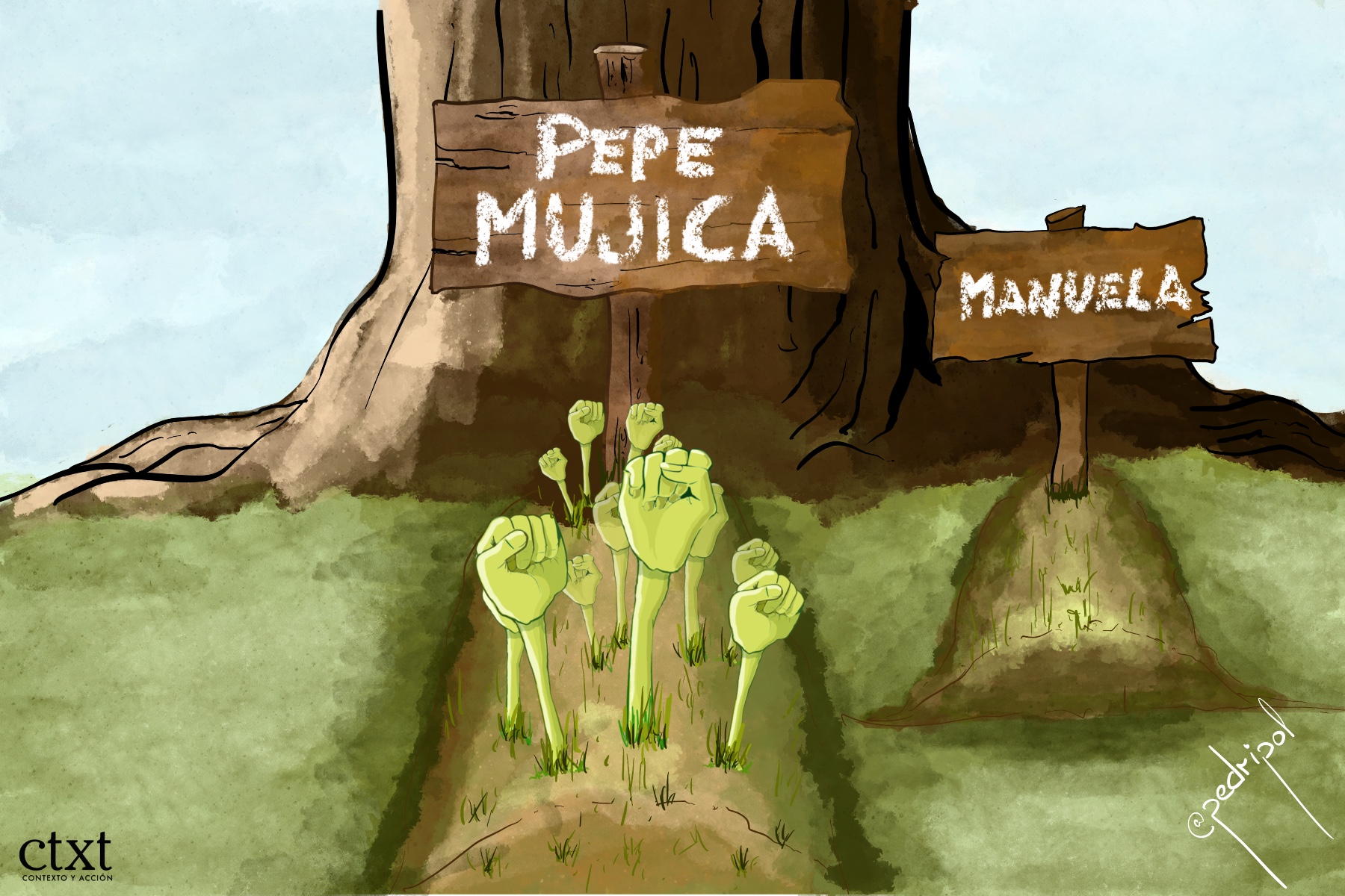 Cuando mis brazos se vayan, vendrán miles continuando la lucha